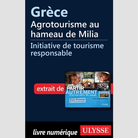 Grèce - agrotourisme au hameau de milia