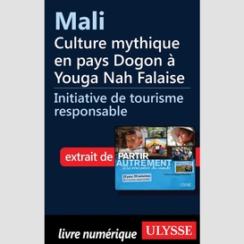 Mali - culture mythique en pays dogon à youga nah falaise