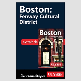 Boston - fenway cultural district