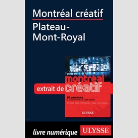 Montréal créatif - plateau-mont-royal