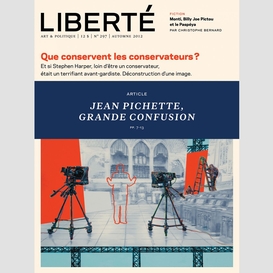 Liberté 297 - article - la grande confusion