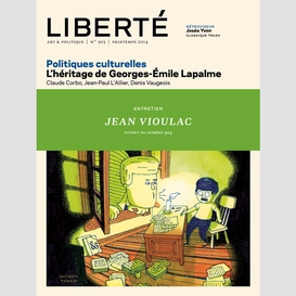 Liberté 303 - entretien - jean vioulac