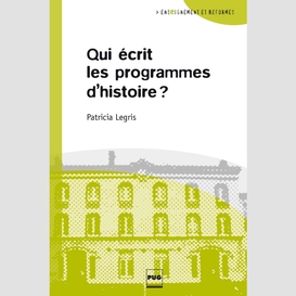 Qui écrit les programmes d'histoire?