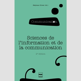 Sciences de l'information et de la communication