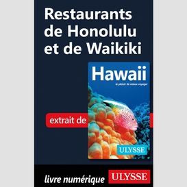 Restaurants de honolulu et de waikiki