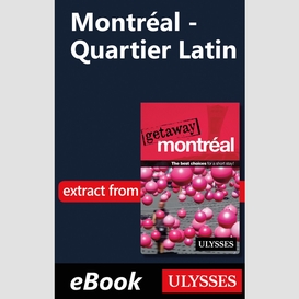 Montréal - quartier latin