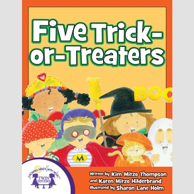 Five trick-or-treaters