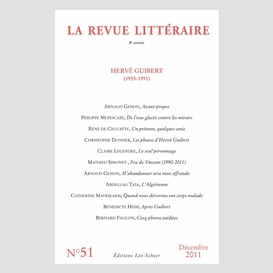 La revue littéraire n°51