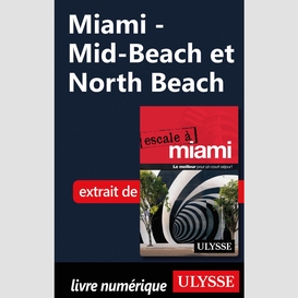 Miami - mid-beach et north beach