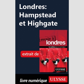 Londres: hampstead et highgate