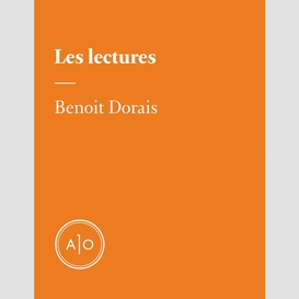 Les lectures de benoit dorais