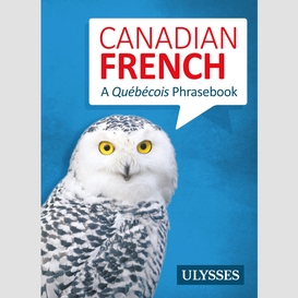 Phrasebook for dining in french canada