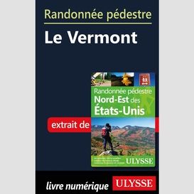 Randonnée pédestre le vermont