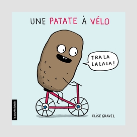 Une patate à vélo
