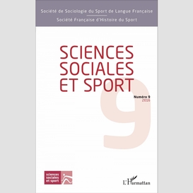 Sciences sociales et sport n°9
