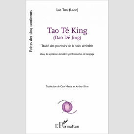 Tao té king (dao dé jing)