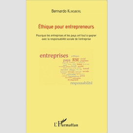 Éthique pour entrepreneurs