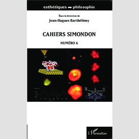 Cahiers simondon