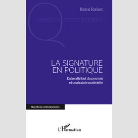 Signature en politique