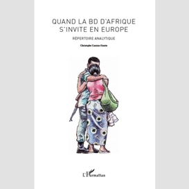 Quand la bd d'afrique s'invite en europe - répertoire analyt