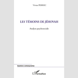 Les témoins de jéhovah