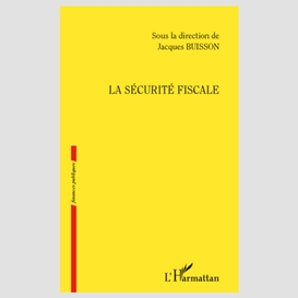 La sécurité fiscale