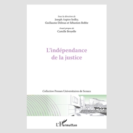 Indépendance de la justice l'