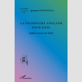 La grammaire anglaise pour daeu - englis