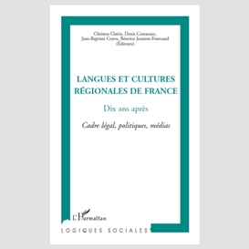 Langues et cultures régionalesde france