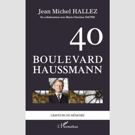 40, boulevard haussmann