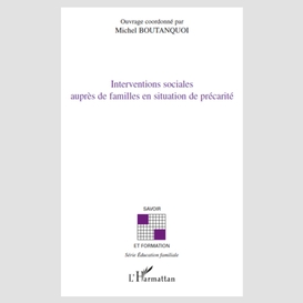 Interventions sociales auprès de familles en situation de pr