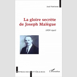 La gloire secrète de joseph malègue