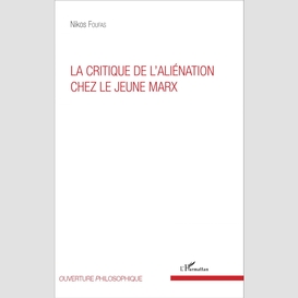 La critique de l'aliénation chez le jeune marx