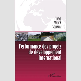 Performance des projets de développement international