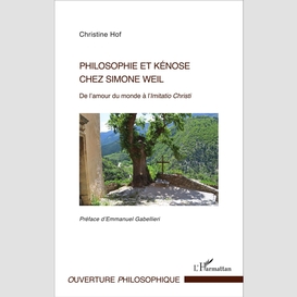 Philosophie et kénose chez simone weil