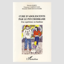 Cure d'adolescents par le psychodrame