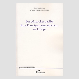 Les démarches qualité dans l'enseignement supérieur en europe