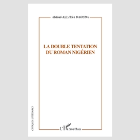 La double tentation du roman nigérien