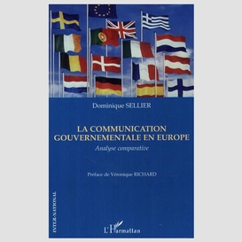 La communication gouvernementale en europe