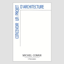 Concevoir un projet d'architecture