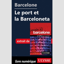 Barcelone - le port et la barceloneta
