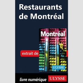 Restaurants de montréal