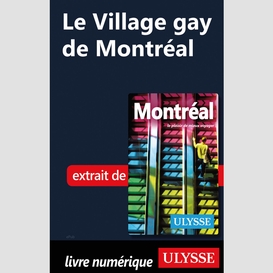 Le village gay de montréal