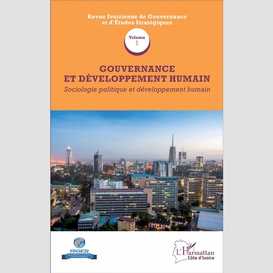 Gouvernance et développement humain (volume 1)