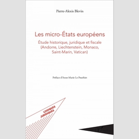 Les micro-états européens