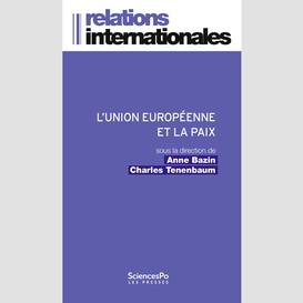 L'union européenne et la paix