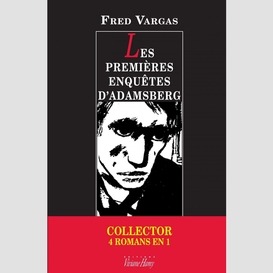 Pack collector fred vargas - les premières enquêtes d'adamsberg