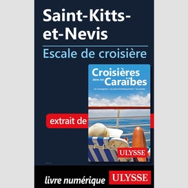 Saint-kitts-et-nevis - escale de croisière