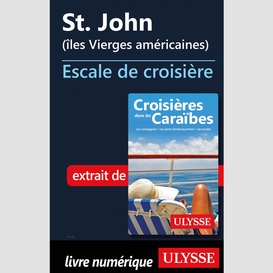 St. john (îles vierges américaines) - escale de croisière
