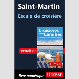Saint-martin - escale de croisière